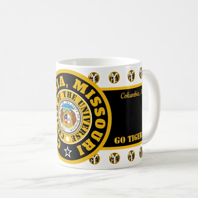 COMOCOU COLUMBIA, MISSOURI (COU) Mug (Devant droit)
