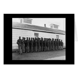 Compagnie E 1865 d'Afro-américain