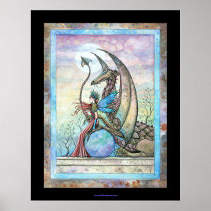 Compagnons célestes Affiche du dragon féerique