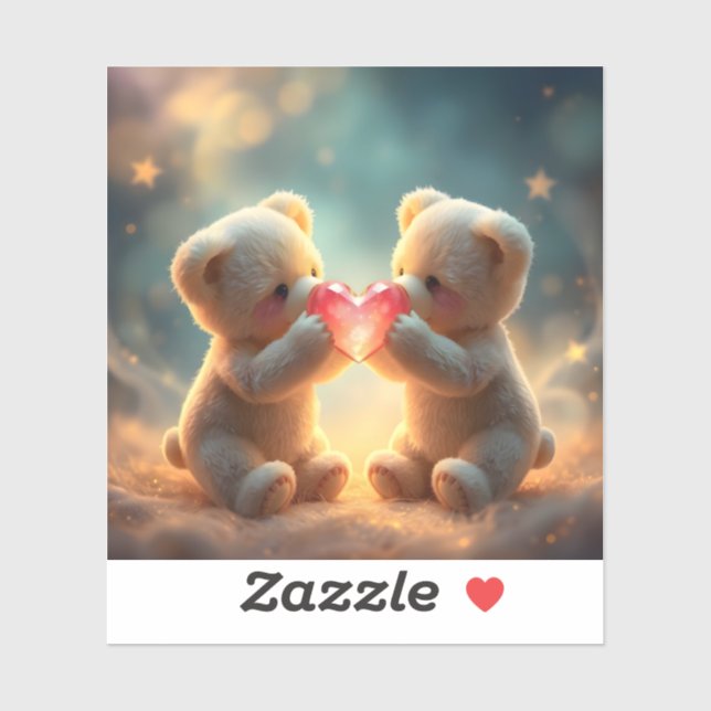 Compagnons Confortables - Autocollant vinyle carré (Feuille)