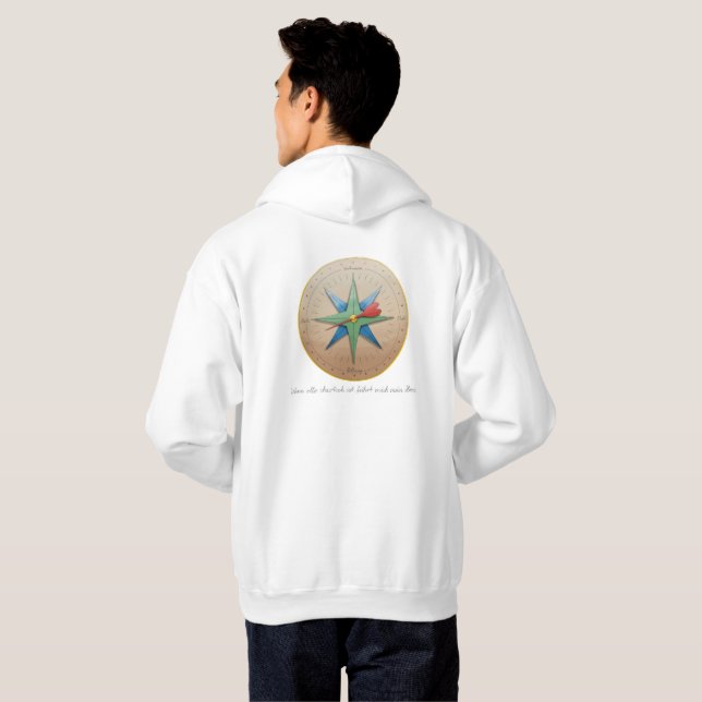 Compas intérieur Sweat à capuche (Dos entier)