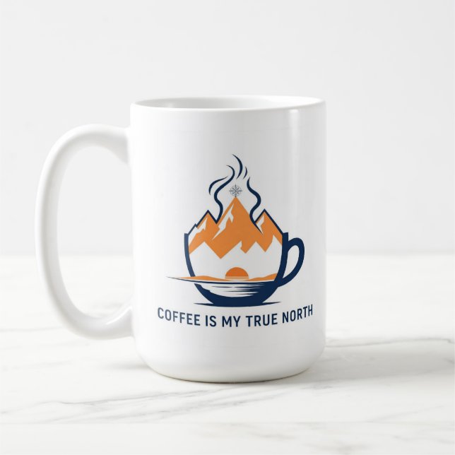 Compass Coffee – Tasse True North (Gauche)