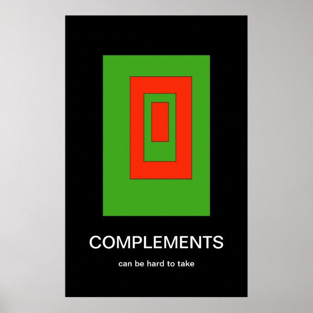 Compléments Demotivational Poster (Devant)