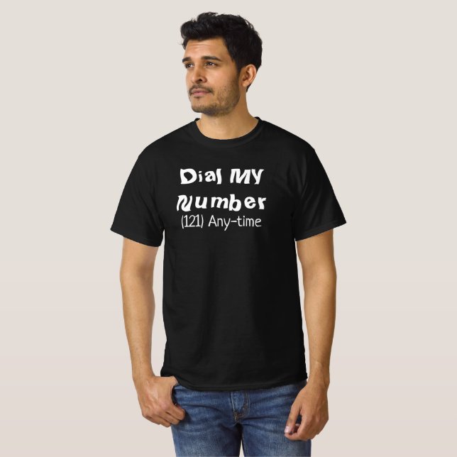 Composez mon numéro T-shirt (Devant entier)