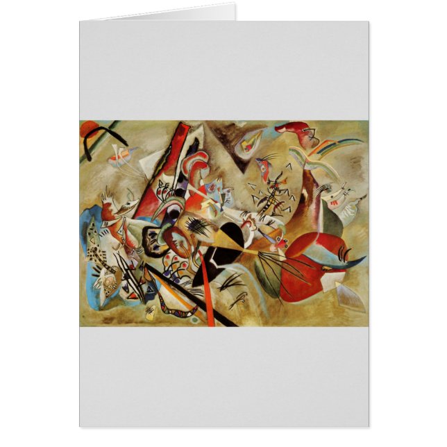 Composition Abstraite de Kandinsky (Devant)