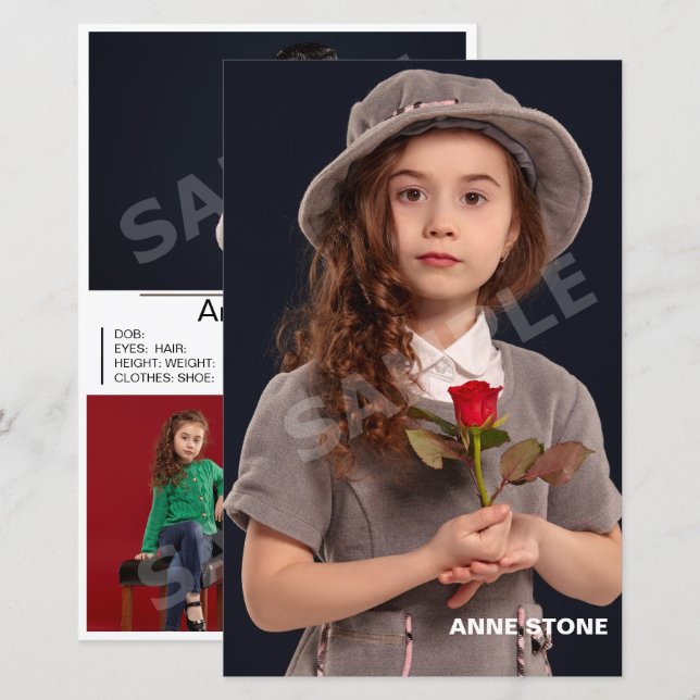 Composition Acteur Modèle Casque Enfants Zed (Devant / Derrière)