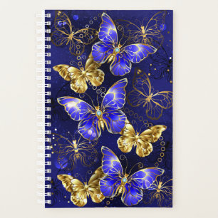 Composition avec papillons de saphir