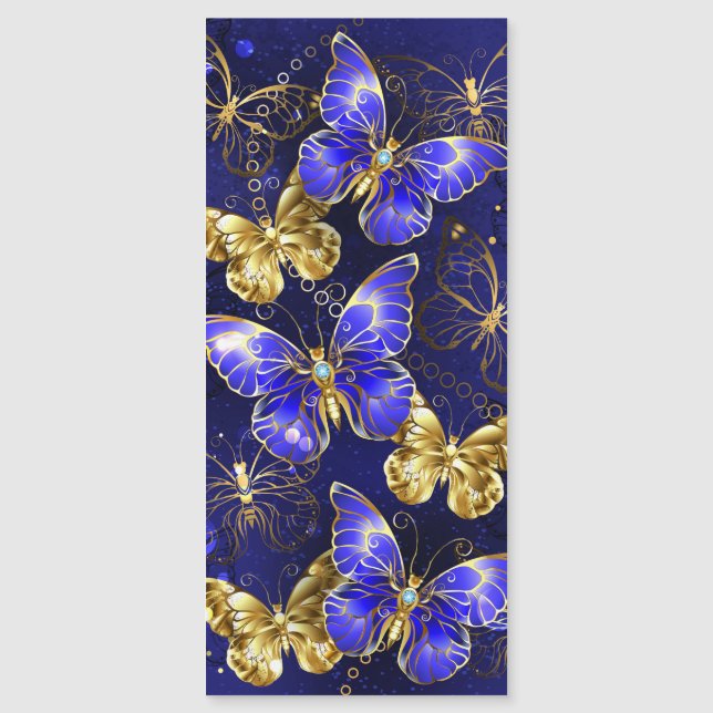 Composition avec papillons Sapphire (Devant)