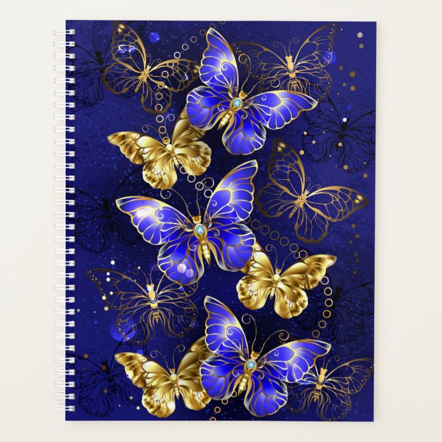 Composition avec papillons Sapphire (Devant)