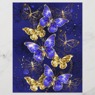 Composition avec papillons Sapphire