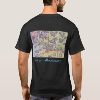 Composition de l'eau de mer Infographie T-shirt