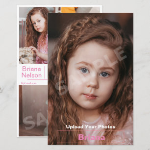 Composition de modèle photo enfant Zed