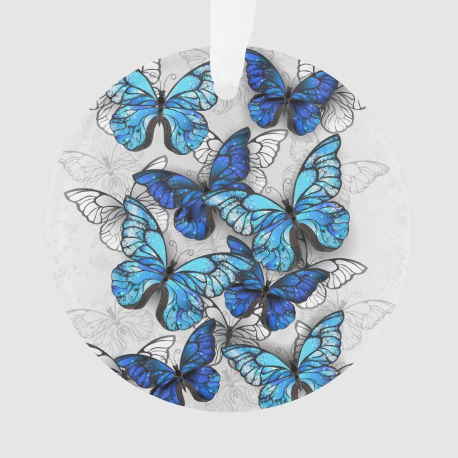 Composition des White and Blue Butterflies (devant)