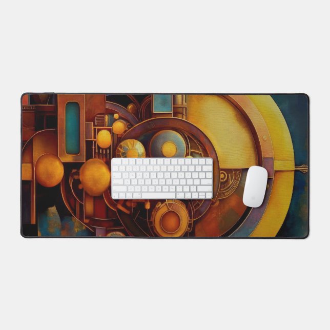 Composition d'Orbe Mécanique Steampunk (Clavier et souris)