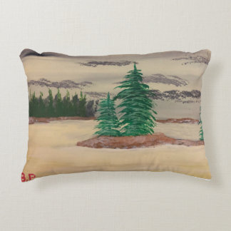 Composition du Coussin Gris, Jaunes et Browns