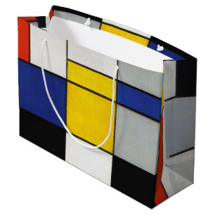 Composition, Grand Sac Cadeau Mondrian
