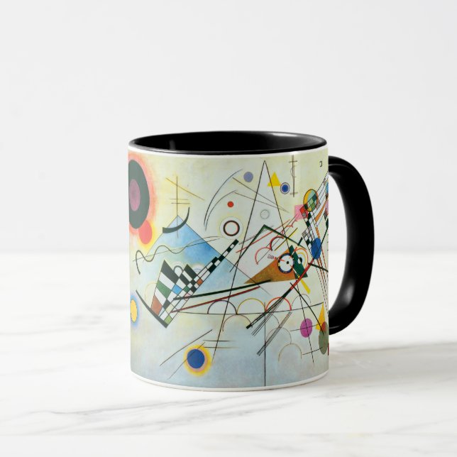 Composition VIII par Wassily Kandinsky Coffee Mug (Devant droit)