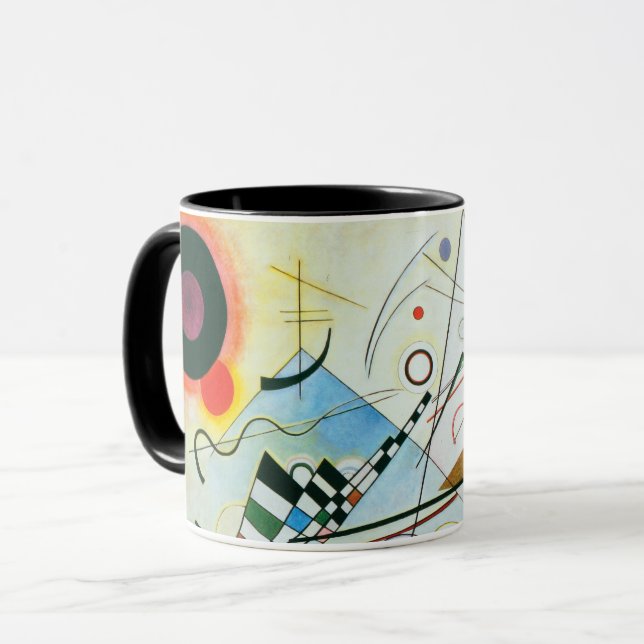 Composition VIII par Wassily Kandinsky Coffee Mug (Devant gauche)