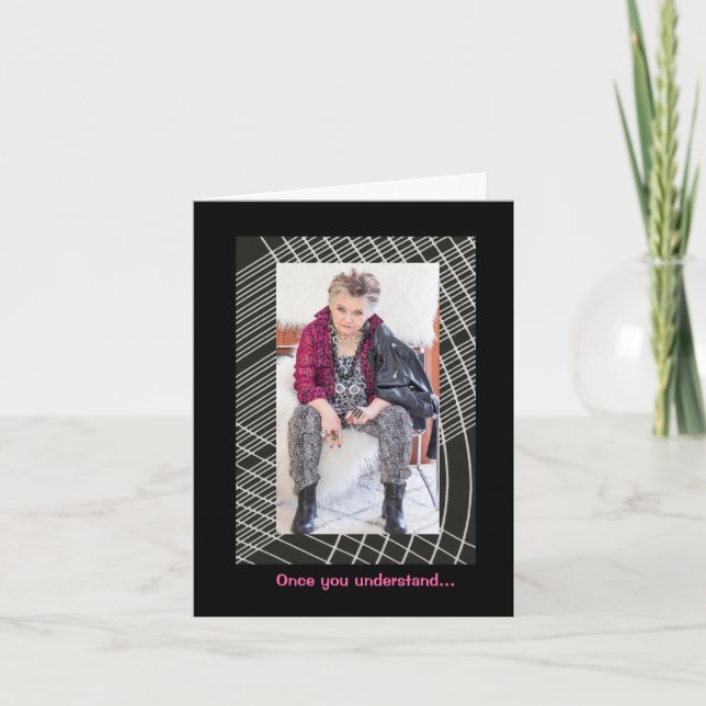 Comprendre la pizza, comprendre la carte de voeux  (Devant)