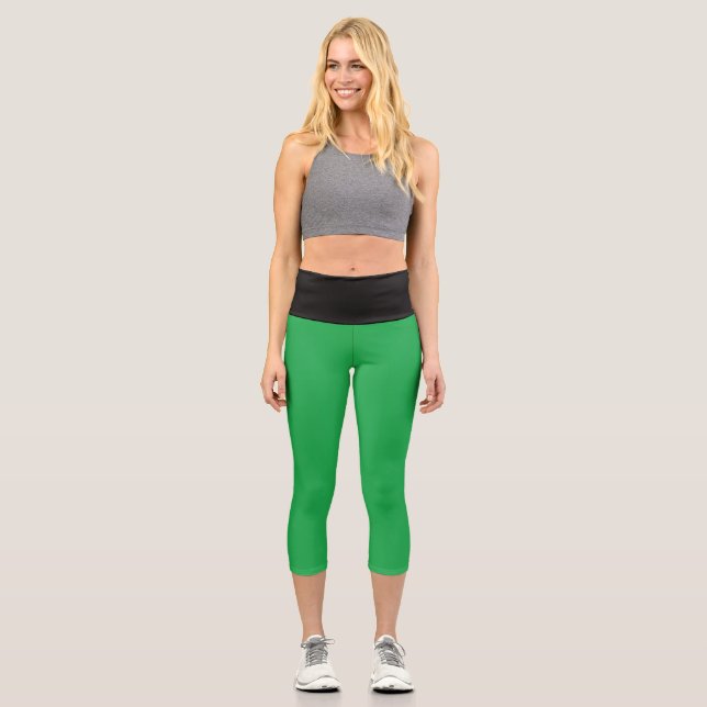 Compression Fit Eco Capri Leggings (Recto)