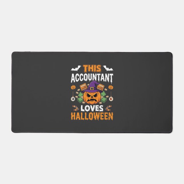 Comptable Aime Halloween Citrouille Comptable Desi (Recto)