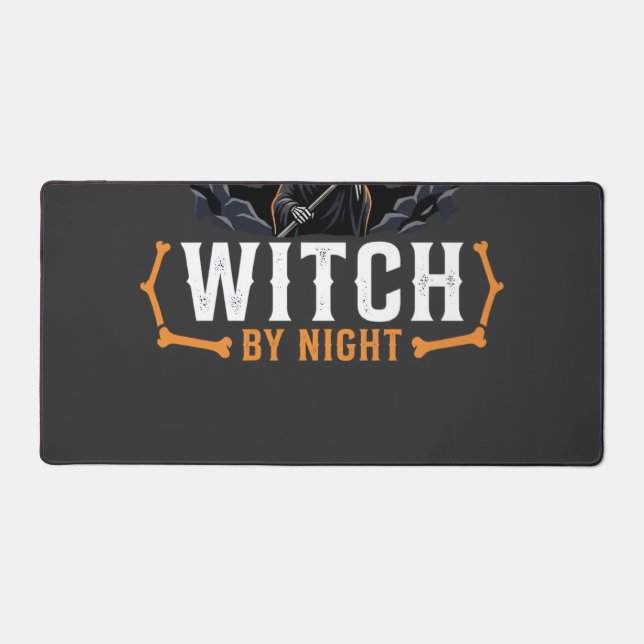 Comptable Halloween le jour Sorcière la nuit Desig (Recto)