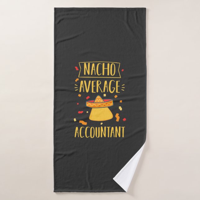Comptable pas moyen (Serviette de bain)