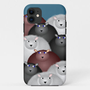Compte du coque iphone de moutons
