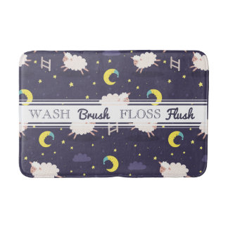 Compte du tapis de bain de moutons