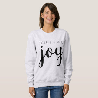 Compte gris confortable il tout le sweatshirt de