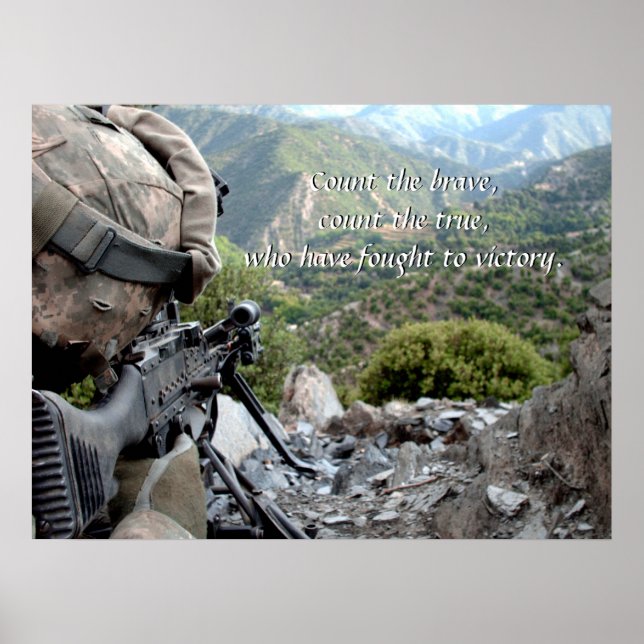 Comptez les braves, comptez les vrais, Poster (Devant)
