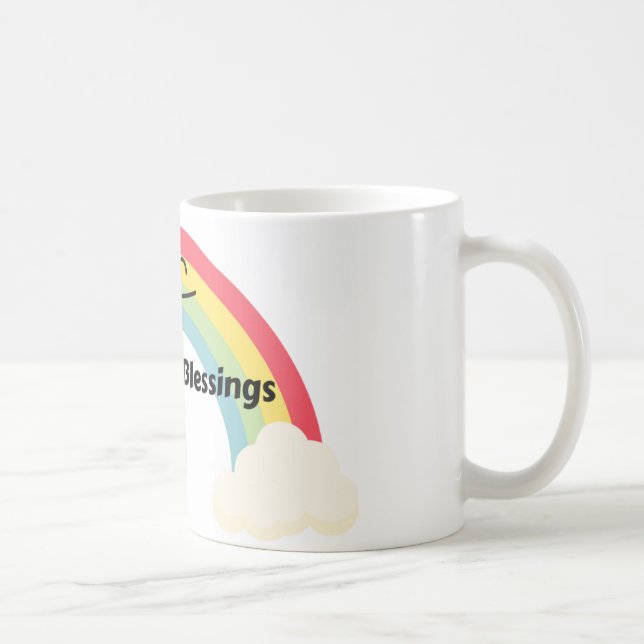 Comptez vos bénédictions Mug (Droite)