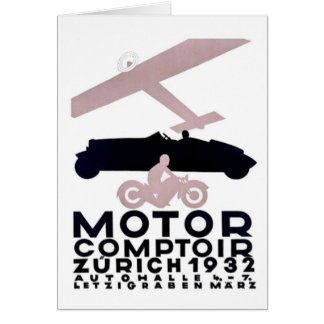 Comptoir automobile Zurich 1932