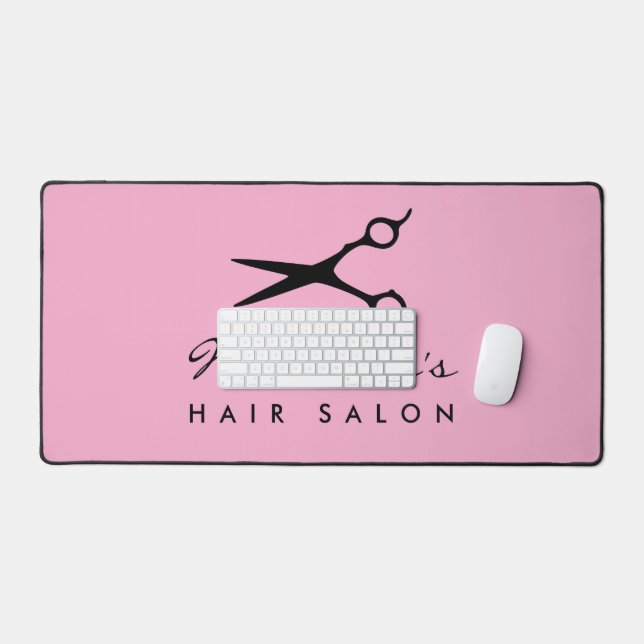 Comptoir de salon de coiffure personnalisé ou barb (Clavier et souris)