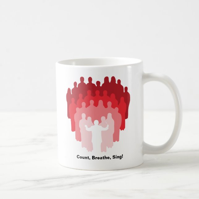 Comte, Breathe, Chante ! Café Mug (Droite)