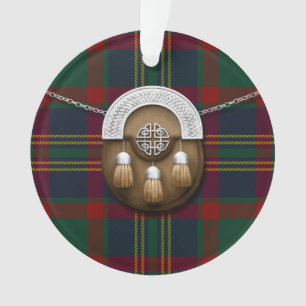 Comté Cork Irish Tartan Et Sporran