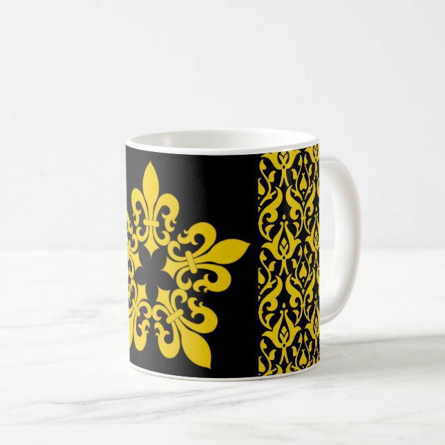 Comté de Beau Fort Populace Badge Coffee Mug (Devant droit)