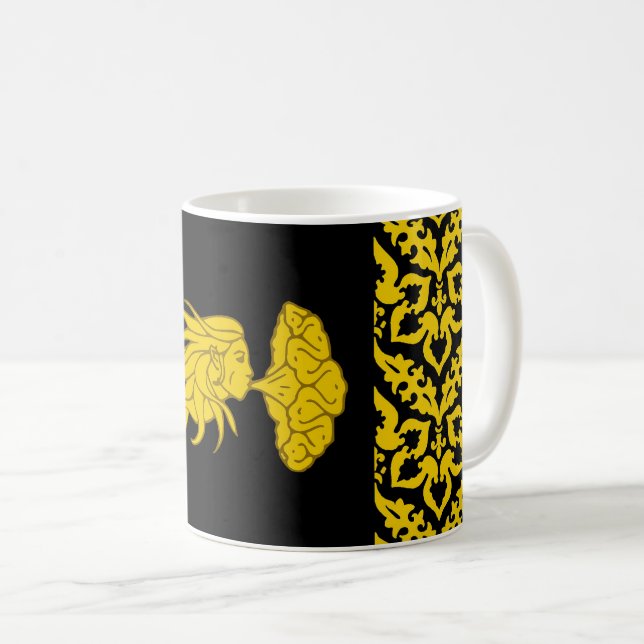 Comté de Darton Populace Badge Coffee Mug (Devant droit)