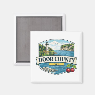 Comté de Door, phare du Wisconsin et aimant du lac