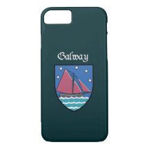 Comté Galway iPhone X/8/7 À peine un Coque