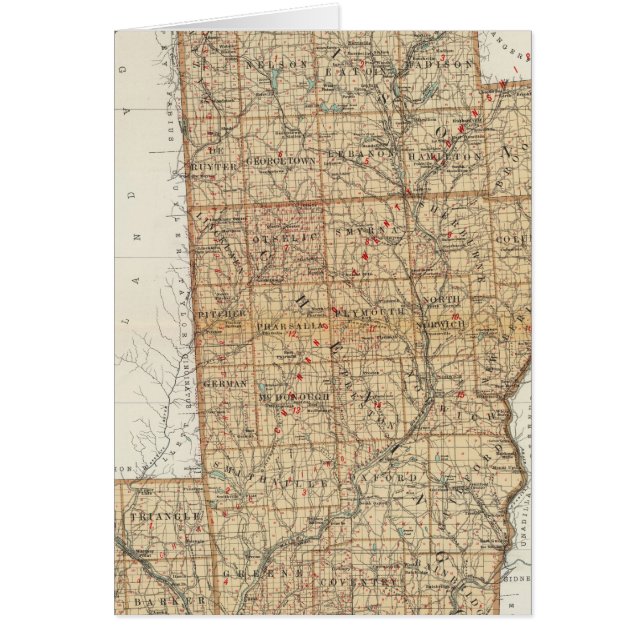 Comtés de Madison, Chenango, Broome (Devant)