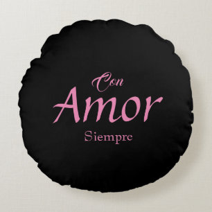 Con Amor, Coussin rond de Siempre