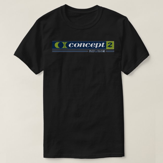 Concept 2 Logo Fan T Shirt Classic TShirt Essentia (Design devant)