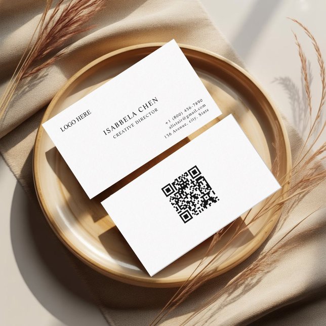 Concept de carte de visite moderne et net (Créateur téléchargé)