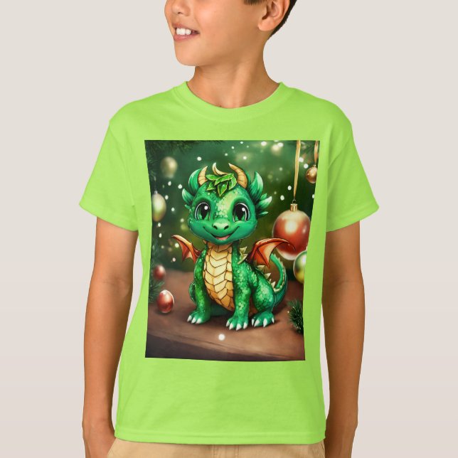 Concept de design pour T-shirt "Furie de Dragon" (Devant)