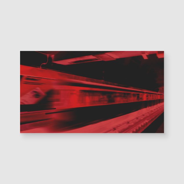 Concept de mouvement moderne et cool en rouge et n (Devant)