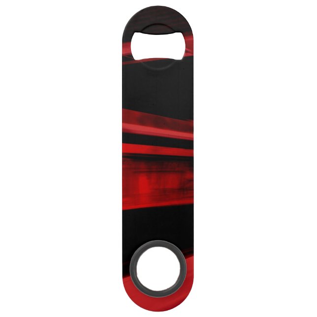 Concept de mouvement moderne et cool en rouge et n (Devant)