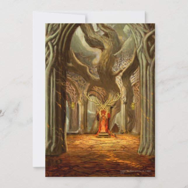 Concept de salle du Trône du domaine boisé (Devant)