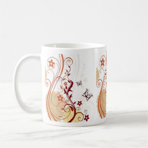 CONCEPTEUR DE CAFÉ FLORAL MUG