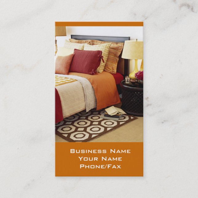 Concepteur d'intérieur ou Carte de visite interméd (Devant)